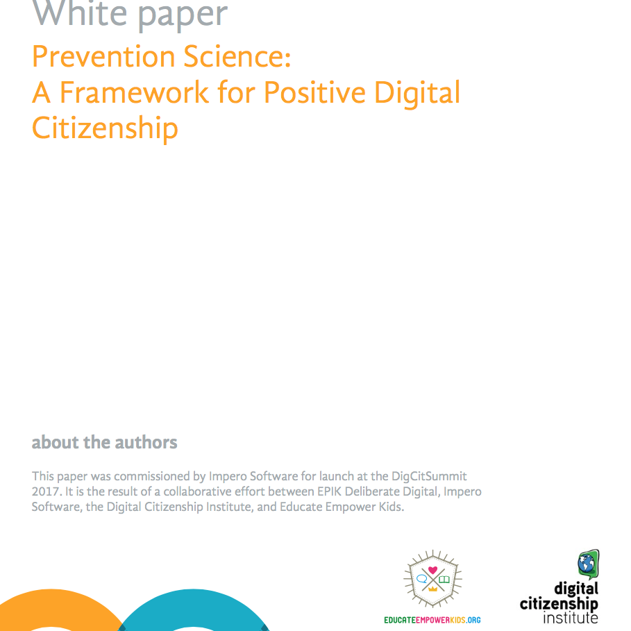 white paper prevention science